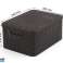 Cesta com tampa Curver Rattan Style L marrom escuro foto 1