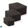 Cesta com tampa Curver Rattan Style L marrom escuro foto 3