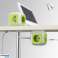 MagicCube Fourfold Power Socket 2 USB Ports 1.4m GreenBlue GB118G German Version image 1