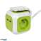MagicCube vierfach Steckdose GreenBlue. 2 USB-Anschlüsse. 1,4 m. GB118 Bild 4