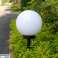 Saulārā grīdas lampa GreenBlue. bumba 15x15x48cm. baltais LED. GB121 attēls 1