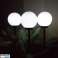 Saulārā grīdas lampa GreenBlue. bumba 15x15x48cm. baltais LED. GB121 attēls 3