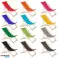 Chaise longue classique en hêtre GreenBlue GB183 orange photo 4
