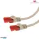 MCTV 300 S 47257 Patchcord-kaapeli UTP cat6 liitin-liitin 0 5m harmaa kuva 2