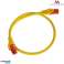 MCTV 300 Y 47260 Patchkabel UTP cat6 kontakt kontakt 0,5m gul bilde 1