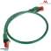 MCTV 300 G 47261 Przewód kabel patchcord UTP cat6 wtyk wtyk 0.5m zielony zdjęcie 1