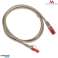 MCTV 301 S 47264 Przewód kabel patchcord UTP cat6 wtyk wtyk 1m szary zdjęcie 1