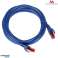 MCTV 303 N 47276 Cable patchcord UTP cat6 conector-conector 3m azul fotografía 1