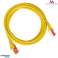 MCTV 303 Y 47280 UTP cat6 patchcord kabel stekker-stekker 3m geel foto 1