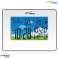 Weerstation Klok Maan Fase Kalender GroenBlauw GB148W wit foto 3