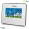 Weerstation Klok Maan Fase Kalender GroenBlauw GB148W wit foto 4