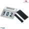 Solar LED Lamp Maclean with House Number MCE172 image 5