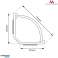 Maclean-Abdeckleiste. Kabelkanal. Mit Klebeband. Weiß. 1,5 m 73 42 mm. MCTV 577 Bild 6