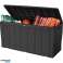 Keter Sherwood Gartenbox 270L anthrazit Bild 1