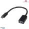 Cable USB 3.0 Maclean AF Type C OTG 15cm MCTV 843 fotografía 2