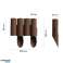 Tuinpalisade Cellfast Standard 4 bruin foto 5