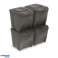 Sortibox Waste Sorting Set 4x25L Gray image 1