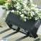 Rattan bloempot met haken Ratolla DRL400PW antraciet foto 6