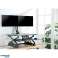 Tischhalterung für zwei Monitore / Dual Maclean. VESA 75x75 100x100. 17&quot; 27&quot;. max. 14kg. MC 854 Bild 1