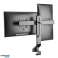 Tischhalterung für zwei Monitore / Dual Maclean. VESA 75x75 100x100. 17&quot; 27&quot;. max. 14kg. MC 854 Bild 4