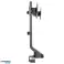 Tischhalterung für zwei Monitore / Dual Maclean. VESA 75x75 100x100. 17&quot; 27&quot;. max. 14kg. MC 854 Bild 5