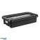 Conteneur avec couvercle sous le lit PlastTeam ProBox Recycle QR 31L noir photo 1