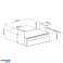 Ergonomic Under-Desk Drawer Maclean. Organizer. Black. Max 5kg. MC 875 image 6