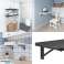 Folding Wall Shelf Bracket Maclean. min 400mm. max 800mm. max 50kg. MC 876 image 1