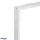 Pintamontattava kehys Macleanin paneeleille. LED-kattovalaisimia Energy. Mitat 1195 x 295 mm. Korkeus 5 cm. Valkoinen alumiini. MCE542 kuva 1