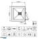 Protetor LED Maclean Slim 50W Branco Neutro 4000K IP65 PREMIUM MCE550 NW foto 5