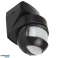 Maclean Muur Bewegingssensor Schemering 180° 360° 2000W Zwart MCE295 foto 6