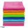 Set mit 8 Vileda Mikrofibra Colors Tüchern Bild 1