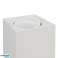 Tuba / luminaire halogène encastré carré en aluminium Maclean GU10 blanc 80x80x115mm MCE426 W photo 2