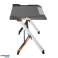 Grande scrivania gaming nera RGB Led NanoRS RS150 50kg max altezza 780mm foto 5