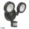 Lampe LED Maclean. Murale. Avec détecteur PIR. PC ALU. 20W. 1900lm. IP65. Blanc neutre 4000K. Gris. MCE368 photo 1