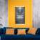 Infraroodverwarming Flexibel Verwarmingspaneel 430W TRIO Patroon 7 Abstractie Afmetingen 100x57cm met Regelaar foto 2