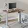 Bureau électrique réglage de hauteur Ergo Office max hauteur 123 cm max 70 kg sans plateau de travail pour travail debout assis gris ER 403G photo 1