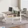 Dubbele elektrische bureau met hoogteverstelling Ergo Office foto 3