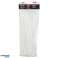 Colliers de serrage Maclean  3.6x250mm  Résistants aux UV  Température d'utilisation   -40  à  +85 °C  100 pièces  Blanches  MCTV 463 W photo 2