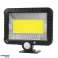 Соларен LED прожектор с датчик за движение Maclean IP44 5W 400lm 6000K литиева батерия 1300 мAh 5 5V DC MCE438 картина 2