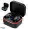 In-Ear TWS BT 5.1 Audiocore Headphones with Charging Base 300mAh Earphones 30mAh Black AC580 image 2