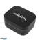 In-Ear TWS BT 5.1 Audiocore Headphones with Charging Base 300mAh Earphones 30mAh Black AC580 image 6