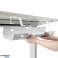 Organizer sub birou Ergo Office. alb. ER 431 W fotografia 6