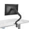 Soporte de escritorio para monitor universal Maclean. Resorte de gas 17&quot; 27&quot; 2 7kg. VESA 75x75.100x100. MC 906 fotografía 3