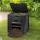 Compostador con base Keter E compostador 470L negro fotografía 3
