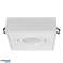 Lampe  Spot  Deckenleuchte  Maclean  für  Lichtquellen  MR16/GU10  Farbe  weiß  94x94x32mm  quadratisch  alu  MCE464 W Bild 3