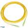 Patchcord kuitukaapeli Maclean SC/APC SC/APC yksimoodi 1m simplex G657A2 MCTV 431 kuva 1