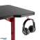 RGB Led Gaming Desk NanoRS. Black. Large. 100kg max. Height 760mm. RS163 image 2