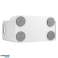 Bureau-organizer met lade en draadloze oplader Ergo Office. wit. max. 10 kg. ER 441 foto 6