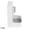 Conteneur sous bureau / organiseur avec étagère pour accessoires Ergo Office blanc maximum 5 kg ER 442 photo 2